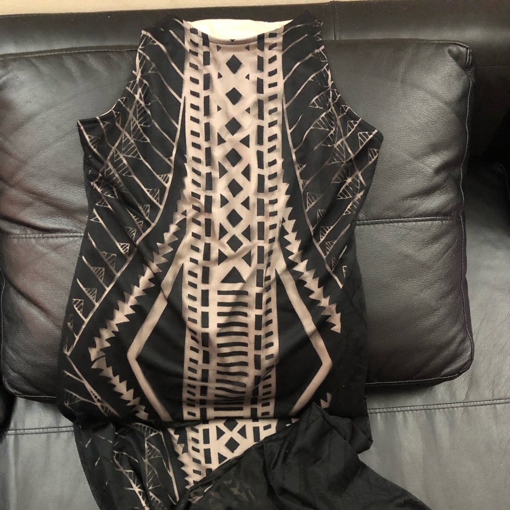 Sexy black long dress